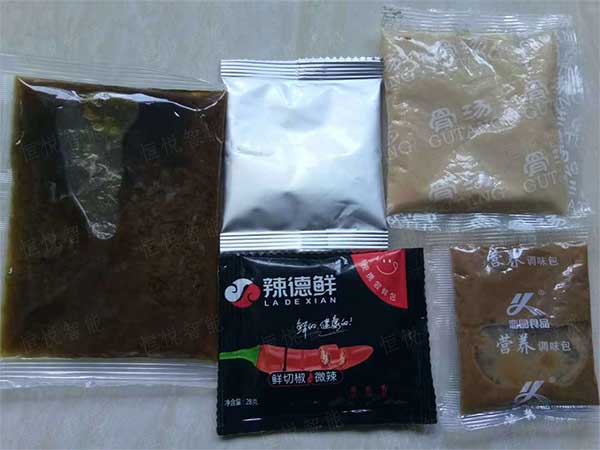 調(diào)味醬料包裝機適用范圍